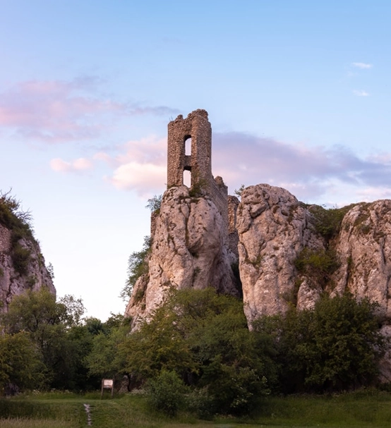 dívčí hrádek Pálava